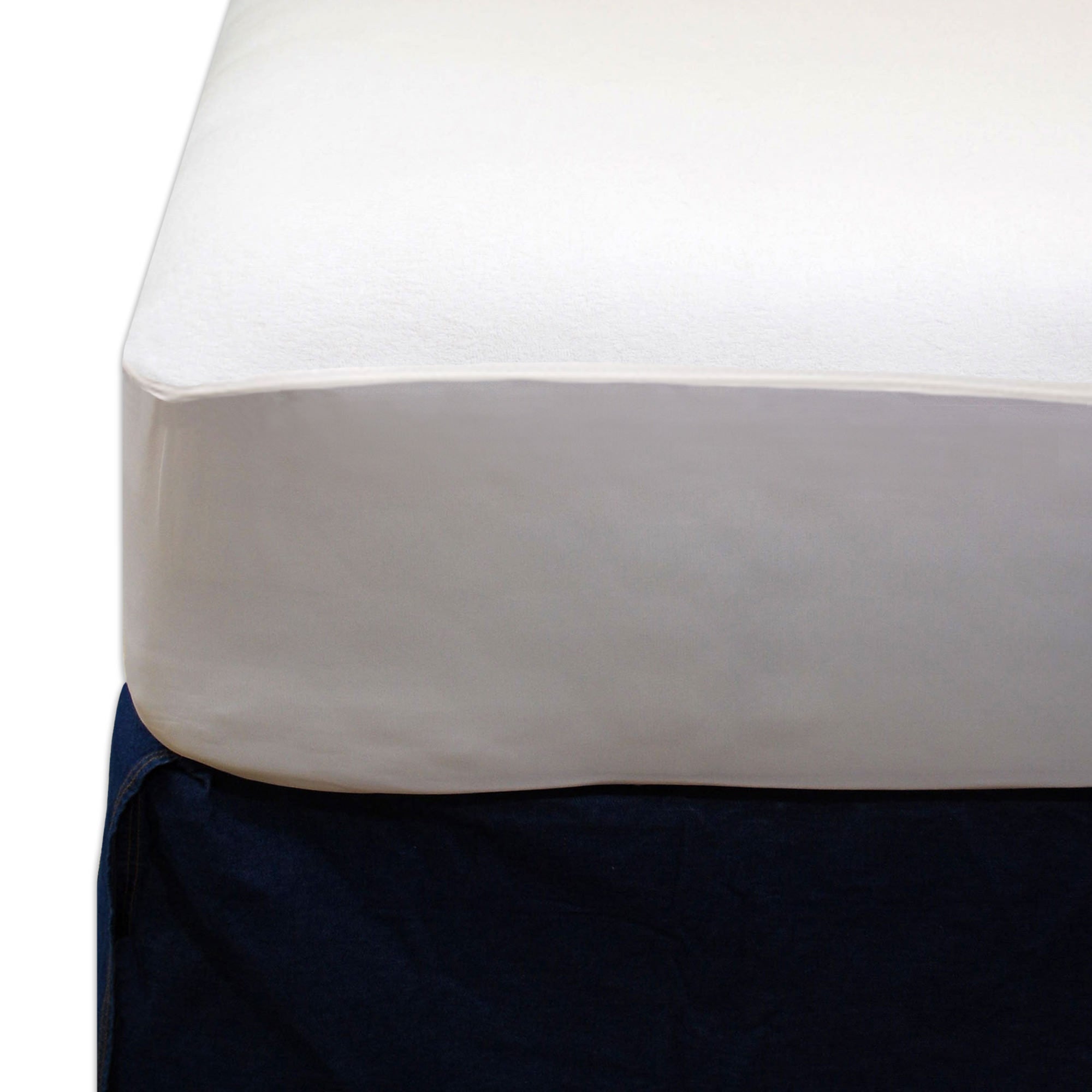 Bedding-Breathable, Waterproof Mattress Protector (Zippered, 9-15 inch depth)