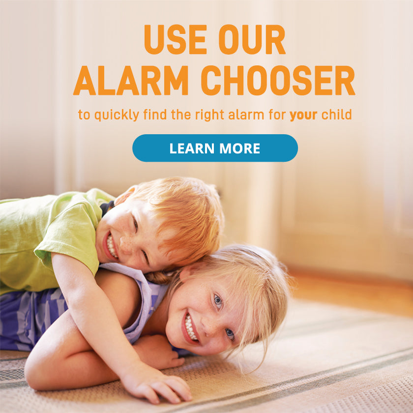 Alarm chooser - quickly find the right alarm for your child.